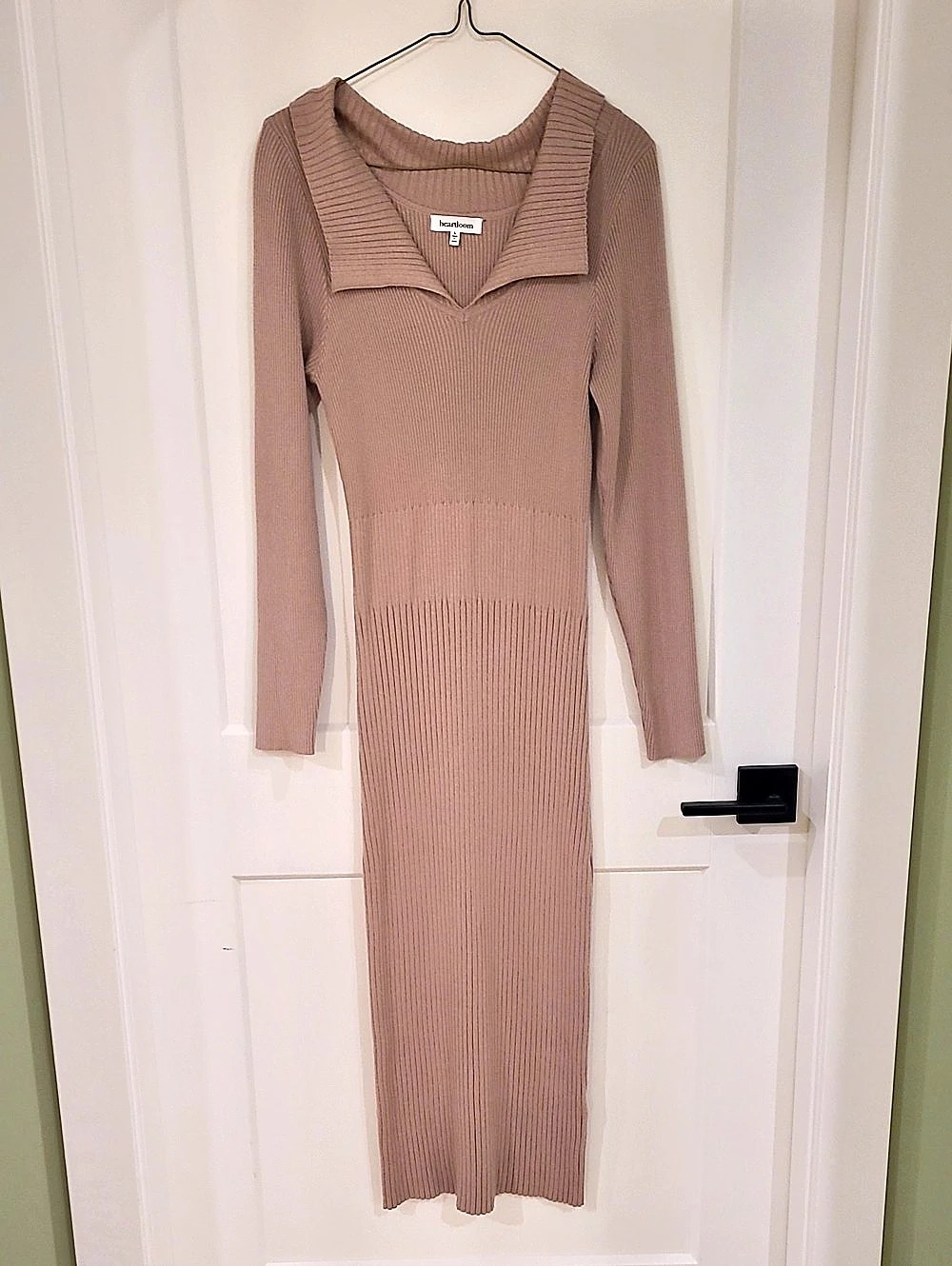 heartloom Ribbed Knit Maxi Dress